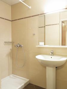 Koupelna v ubytování Hotel Galaxias