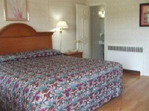 Postel nebo postele na pokoji v ubytování Robin Hood Motel