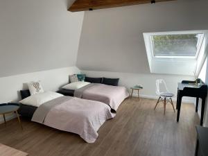 Postel nebo postele na pokoji v ubytování Kerschbaumer.Apartments