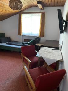 Posezení v ubytování Haus Kaindl