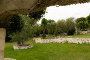 A garden outside Casetta Letizia