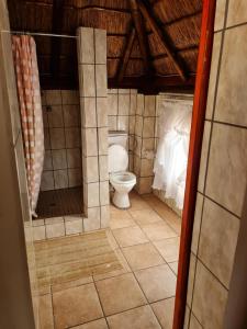 La salle de bains est pourvue de toilettes. dans l'établissement Arendsnes, à Vanderbijlpark