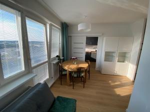 Kuchyňa alebo kuchynka v ubytovaní Apartament Bajka