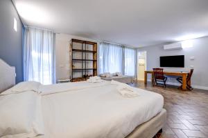 Posteľ alebo postele v izbe v ubytovaní Villa Caterina + 37 fotografií