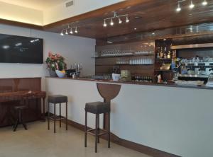 Lounge nebo bar v ubytování Albergo Faido