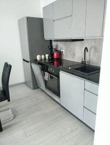 Kuchnia lub aneks kuchenny w obiekcie Apartament-Sweet Night
