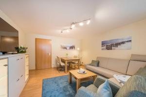Kuchyň nebo kuchyňský kout v ubytování Haus am Meer Wintergarten PH 7, 2 SZ, strandnah by Unsere Urlaubszeit