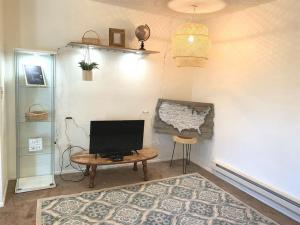 TV a/nebo společenská místnost v ubytování Contemporary, marine 2bd/1ba Apartment C in Kent