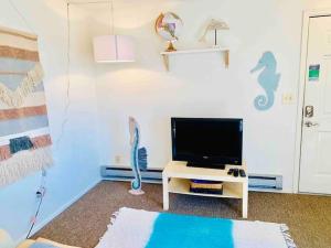 TV a/nebo společenská místnost v ubytování Unique, Convenient, Centrally located apartment