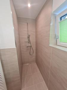 Koupelna v ubytování FrIda Appartements