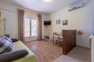 TV a/nebo společenská místnost v ubytování Apartments Anica