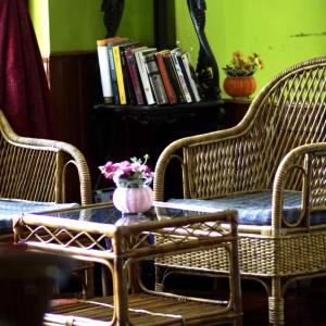 Uma área de estar em Monkey Bunky-3Monkeys Backpacker's Hostel