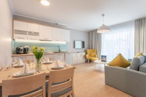 Kuchyňa alebo kuchynka v ubytovaní Ambria Apartments Dune
