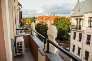 Balkón alebo terasa v ubytovaní Miedziany by Rentoom