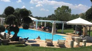The swimming pool at or close to Casetta Letizia