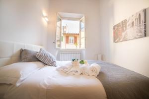 Posteľ alebo postele v izbe v ubytovaní Apartments Florence - Casa Amici
