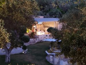 A garden outside Casetta Letizia