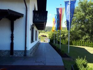 Zahrada ubytování Hotel - Gasthof Spessarttor & Hotel Bergwiesen - Zimmer mit Balkon