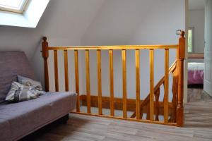 Voodi või voodid majutusasutuse Maison familiale avec piscine partagée à Lottinghen toas +16 fotot