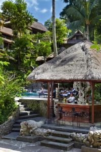 A garden outside Hotel Tjampuhan Spa