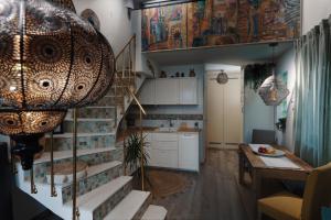 Posezení v ubytování Studio Apartman Bohem