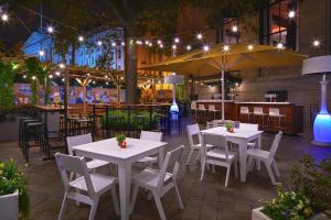 Restaurant ou autre lieu de restauration dans l'établissement Hotel Washington