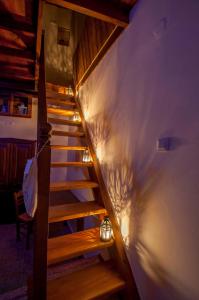 Posteľ alebo postele v izbe v ubytovaní Elegant-Lindian Villa Marietta