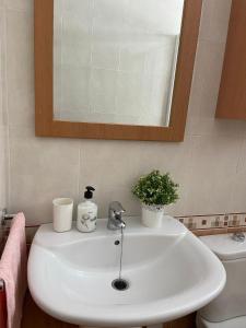 Koupelna v ubytování Namar apartamento