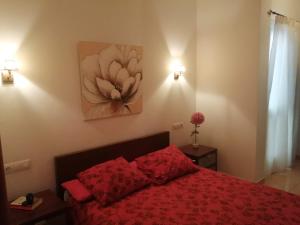 Postel nebo postele na pokoji v ubytování Namar apartamento