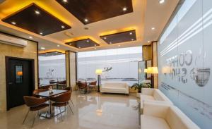 Posezení v ubytování SH Hotel