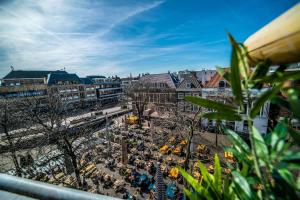 Vista generica su L'Aia o vista sulla città dall'interno dell'ostello