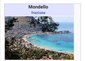 vista sulla città di monclibu frazoria di Federico 70 Smeraldo a Palermo