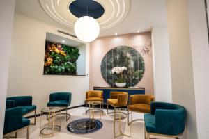 Posezení v ubytování Hôtel Univers