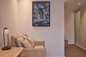 A seating area at NLH KERAMEIKOS - Neighborhood Lifestyle Hotels