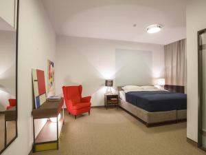 Postel nebo postele na pokoji v ubytování Savamala b&b
