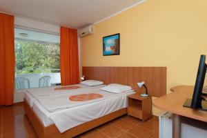Katil atau katil-katil dalam bilik di Hotel Pliska All inclusive