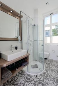 Ένα μπάνιο στο Villa Seeblick "Schloonsee"