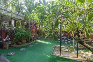 Zahrada ubytování Pondok Taksu Bali