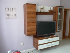TV a/nebo společenská místnost v ubytování Wohnung "Doppelspitze"