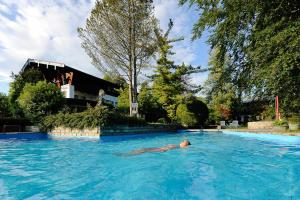 Bazén v ubytování Stoll's Hotel Alpina nebo v jeho okolí