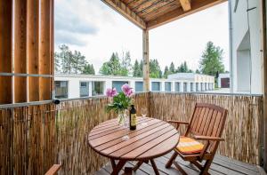 Balkón nebo terasa v ubytování Apartmány Tina a Zdenka - Stožec