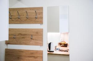Kuchyň nebo kuchyňský kout v ubytování Apartmány Tina a Zdenka - Stožec