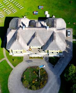 Letecký snímek ubytování Altmõisa Guesthouse