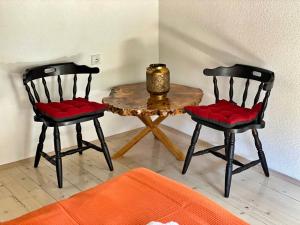 Ein Sitzbereich in der Unterkunft House of Sokolovi Kratovo