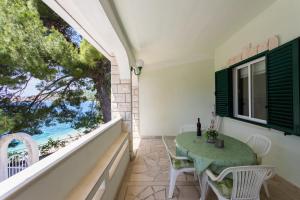Balkón alebo terasa v ubytovaní VILLA ANA ZIVOGOSCE-Apartment4