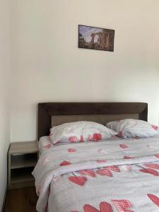 Postel nebo postele na pokoji v ubytování Dom apartmani