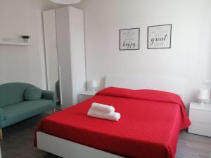 La cittadella rooms tesisinde bir odada yatak veya yataklar