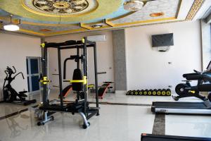 Fitness center at/o fitness facilities sa SAMI HOTEL