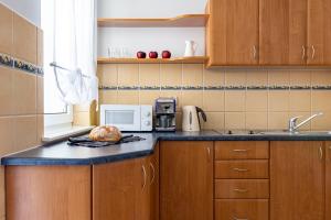 Kuchnia lub aneks kuchenny w obiekcie Prestige Apartament Przy Nosalu