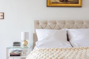 Posteľ alebo postele v izbe v ubytovaní Prestige Apartament Przy Nosalu